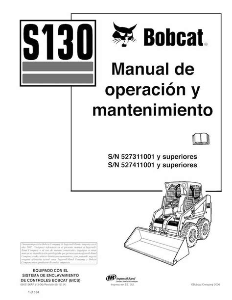 fuel hand in bobcat skid steer|bobcat s130 loader manual.